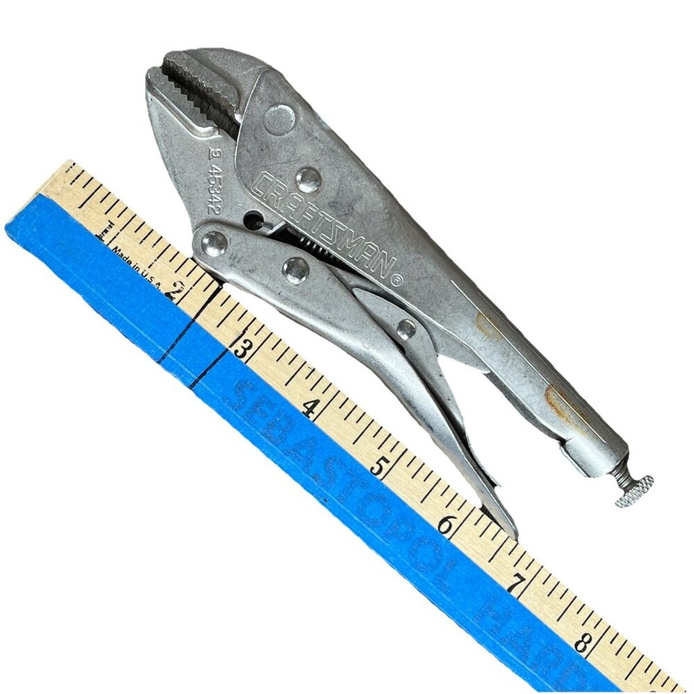 Craftsman 9 45342, Straight Jaw Vise-Grip 7" Locking Pliers Made in USA